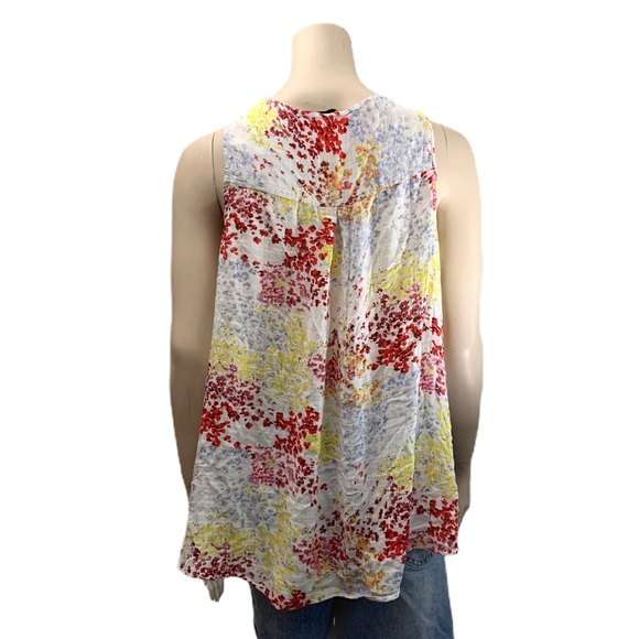 3/$30 - Dex Floral Print Sleeveless Top Size Large - Picture 2 of 6